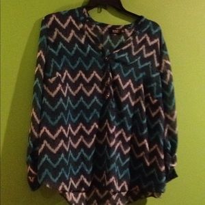 NWOT Ladies a.n.a Blouse SZ 2X